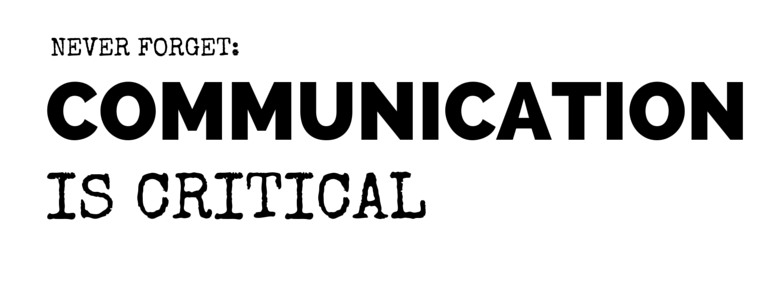 COMMUNICATION-CRITICAL