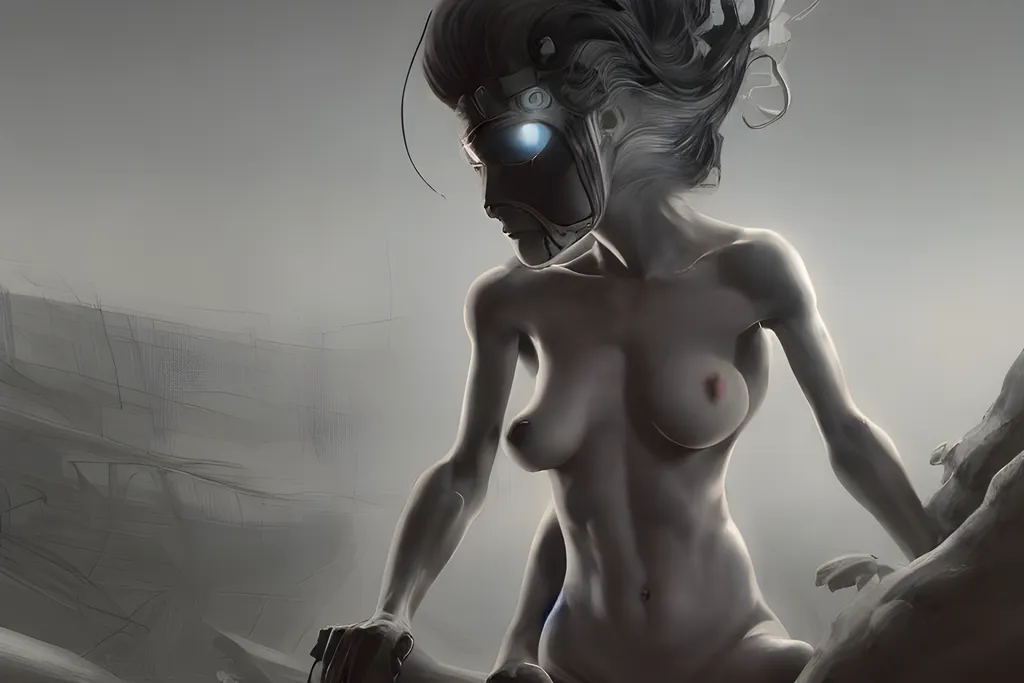 nude robot women