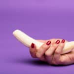 Banana penis in hand