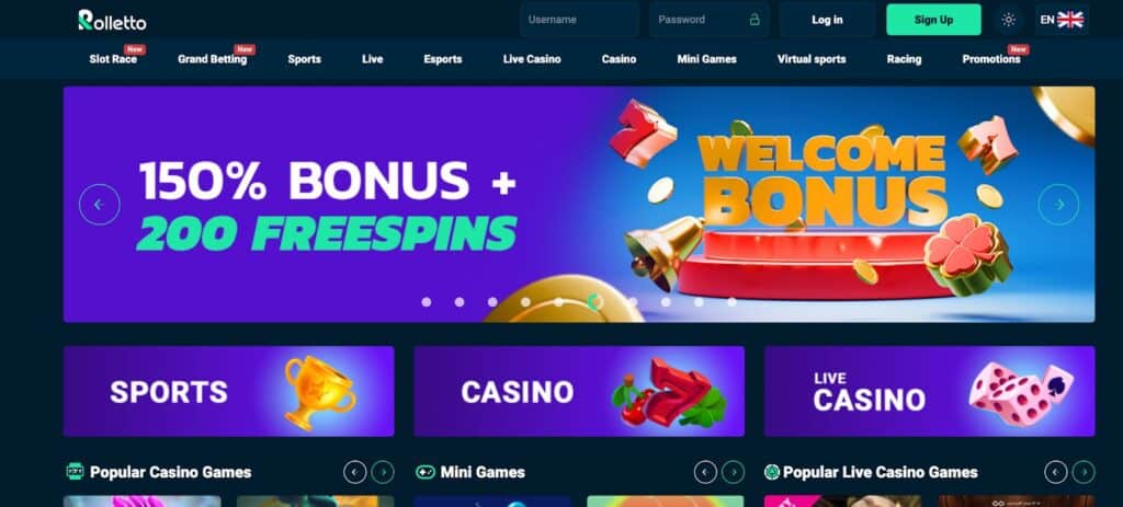 Rolletto Casino